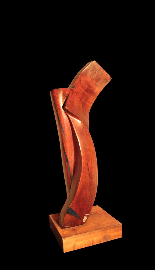 Apricot Wood-2010-94x35x31 cm 1
