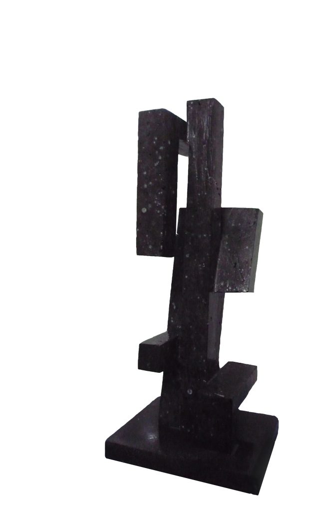 Black Basalt Stone-2011-60x25x20 cm 4